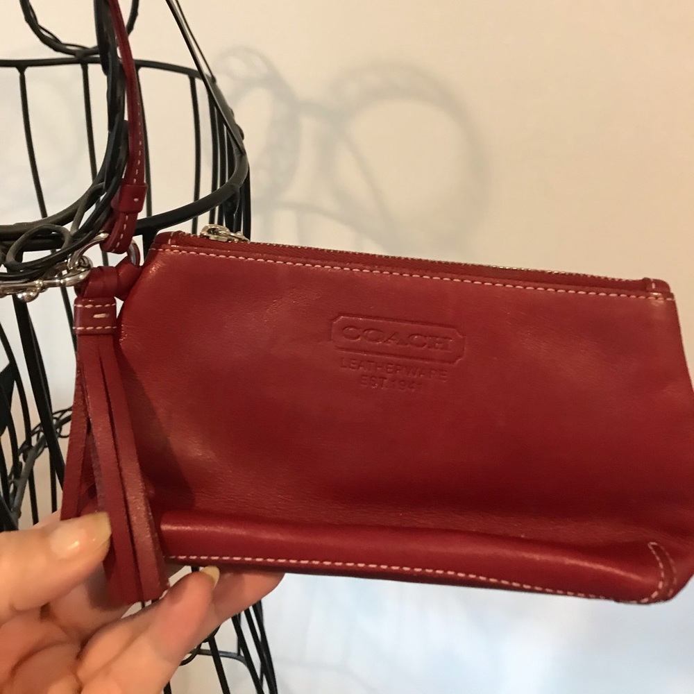 Mini coach wristlet